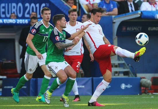 UEFA Euro 2016. Poland vs. Northern Ireland