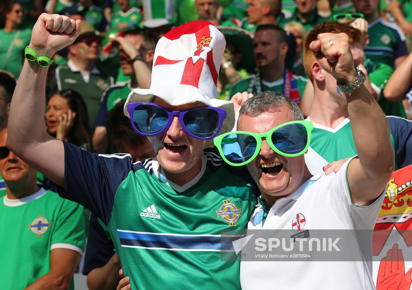 UEFA Euro 2016. Poland vs. Northern Ireland