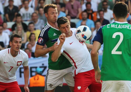 UEFA Euro 2016. Poland vs. Northern Ireland