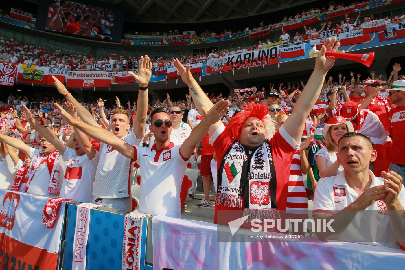 UEFA Euro 2016. Poland vs. Northern Ireland