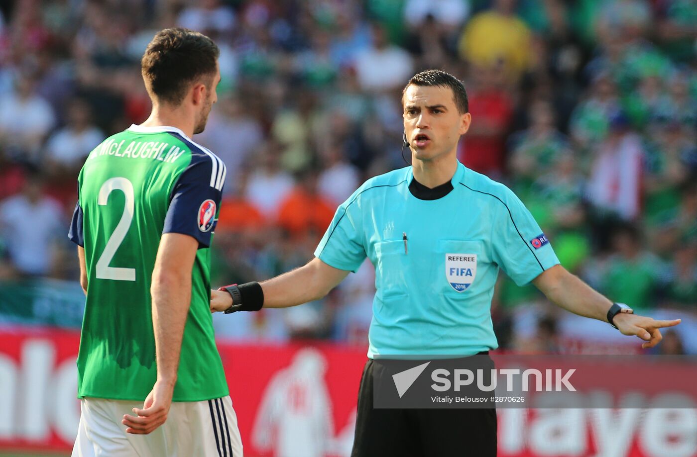 UEFA Euro 2016. Poland vs. Northern Ireland