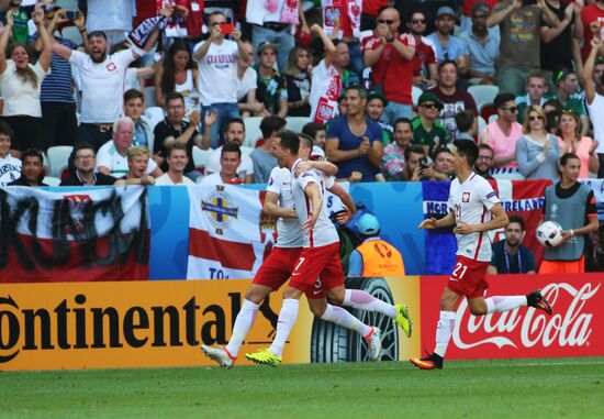 UEFA Euro 2016. Poland vs. Northern Ireland