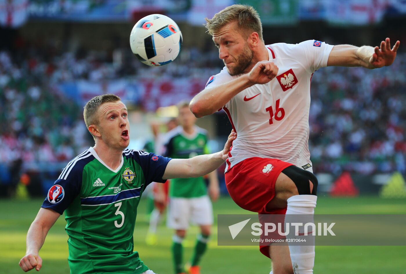 UEFA Euro 2016. Poland vs. Northern Ireland