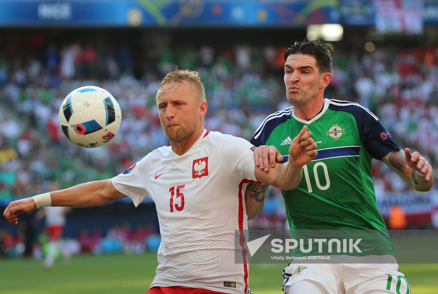 UEFA Euro 2016. Poland vs. Northern Ireland