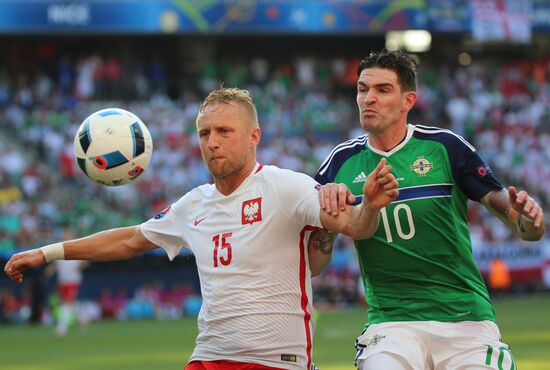 UEFA Euro 2016. Poland vs. Northern Ireland