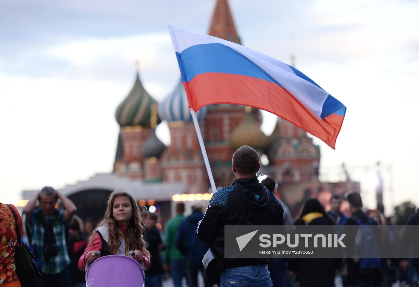 Concert devoted to Russia Day on Red Square