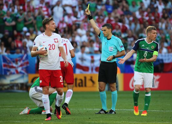 UEFA Euro 2016. Poland vs. Northern Ireland