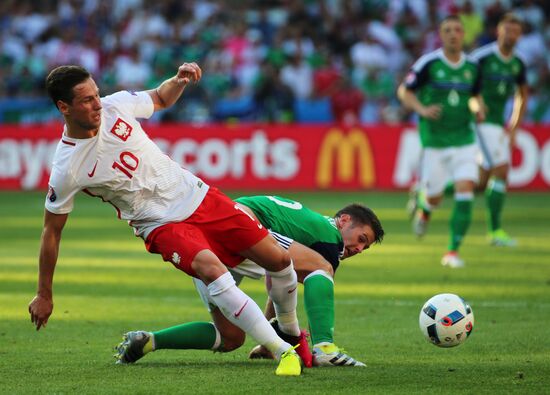 UEFA Euro 2016. Poland vs. Northern Ireland