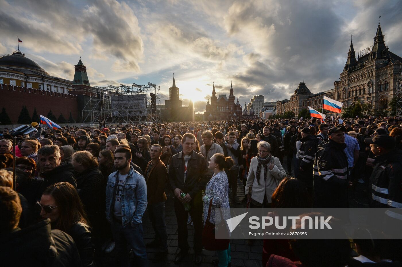 Concert devoted to Russia Day on Red Square