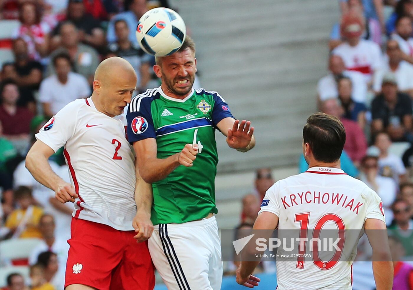 UEFA Euro 2016. Poland vs. Northern Ireland