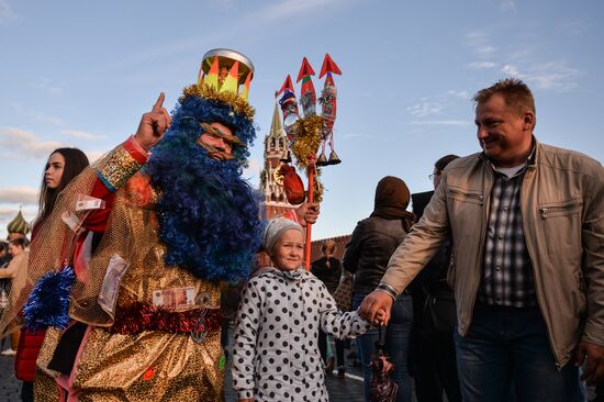 Concert devoted to Russia Day on Red Square