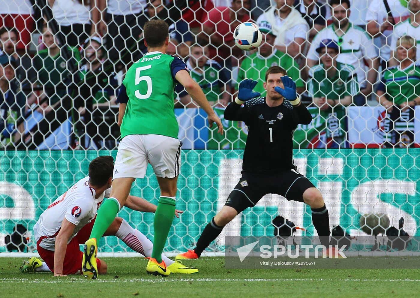 UEFA Euro 2016. Poland vs. Northern Ireland