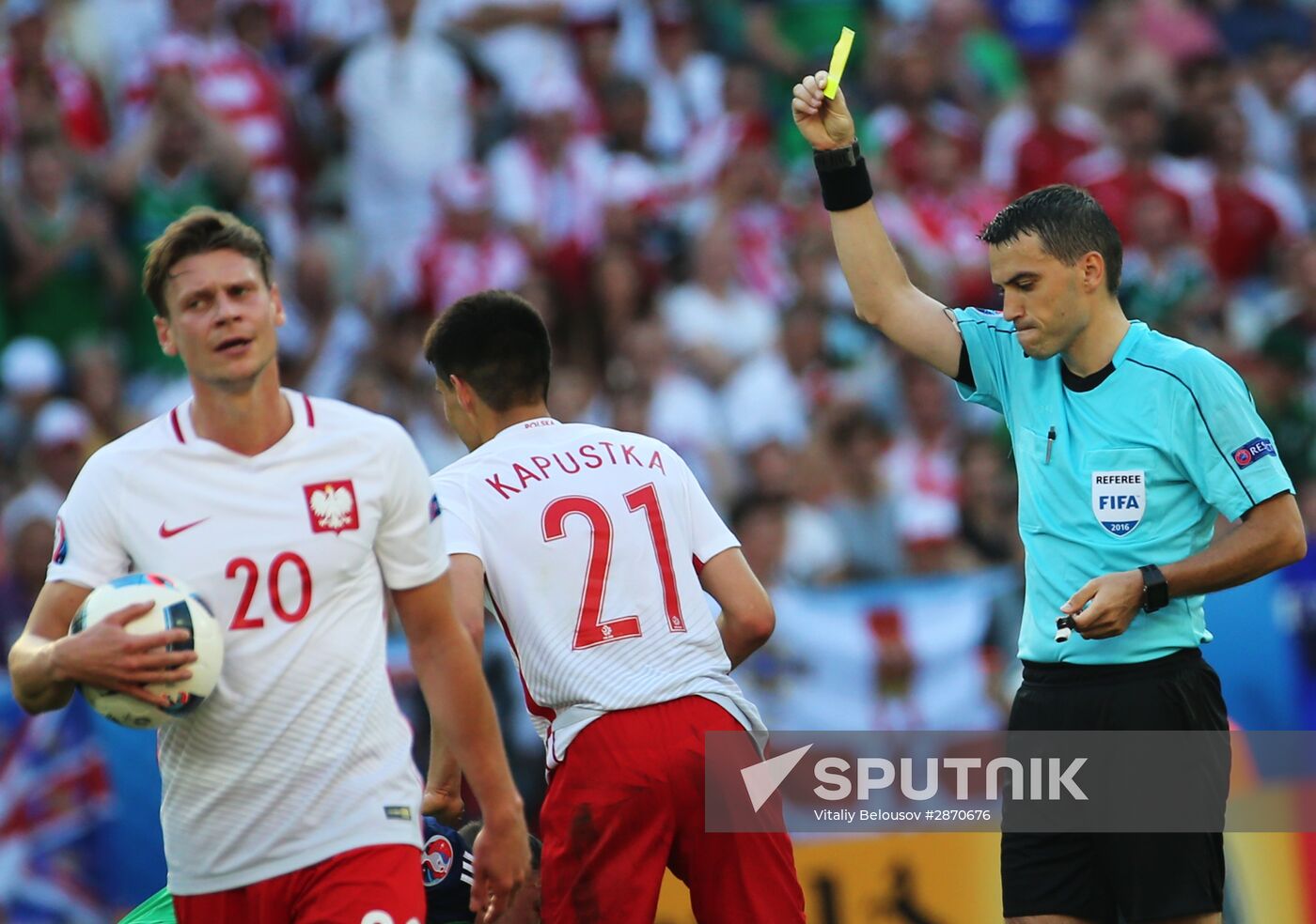 UEFA Euro 2016. Poland vs. Northern Ireland