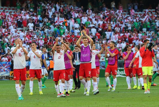 UEFA Euro 2016. Poland vs. Northern Ireland