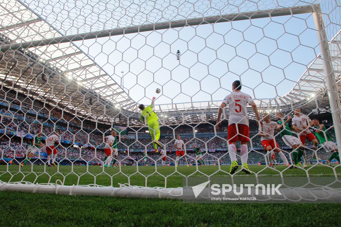 UEFA Euro 2016. Poland vs. Northern Ireland