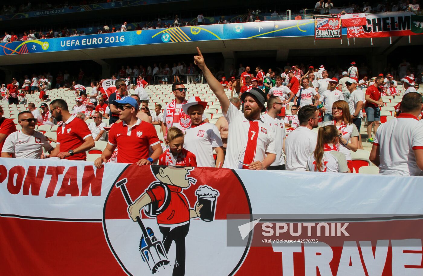 UEFA Euro 2016. Poland vs. Northern Ireland