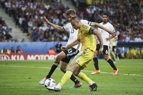 UEFA Euro 2016. Germany vs. Ukraine