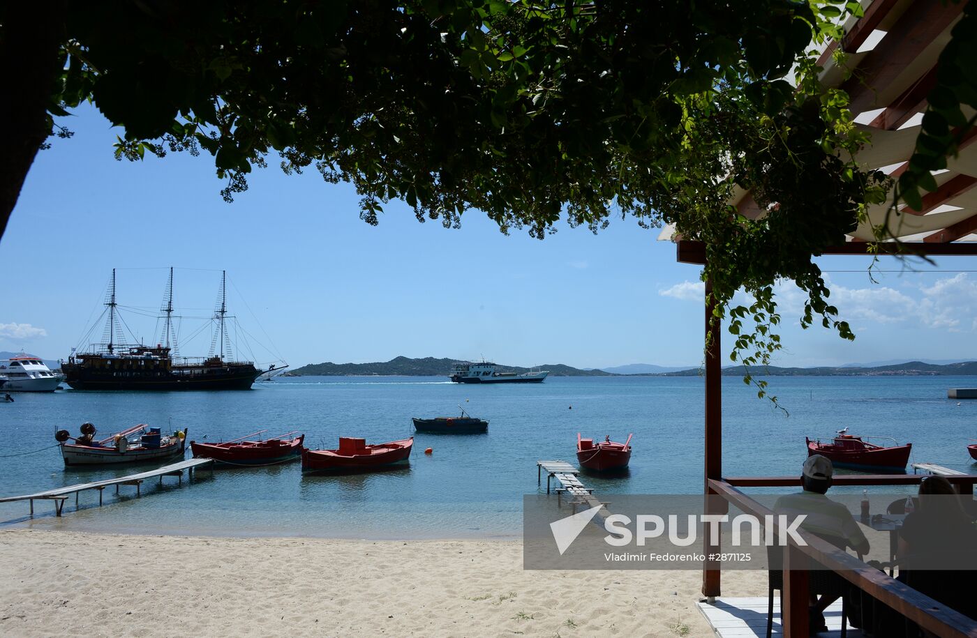 Recreation at Aegean Sea