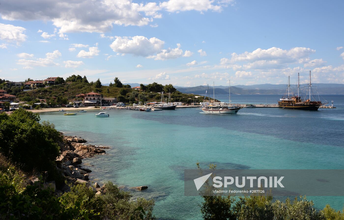Recreation at Aegean Sea
