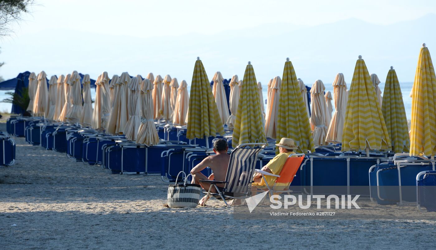 Recreation at Aegean Sea
