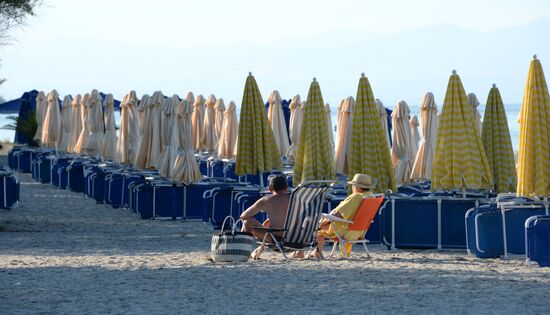 Recreation at Aegean Sea