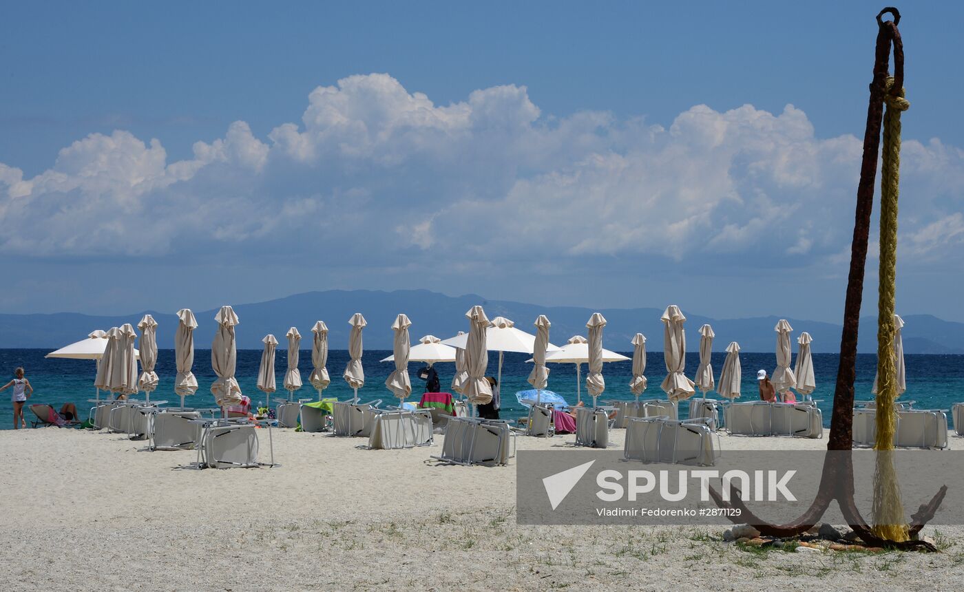 Recreation at Aegean Sea