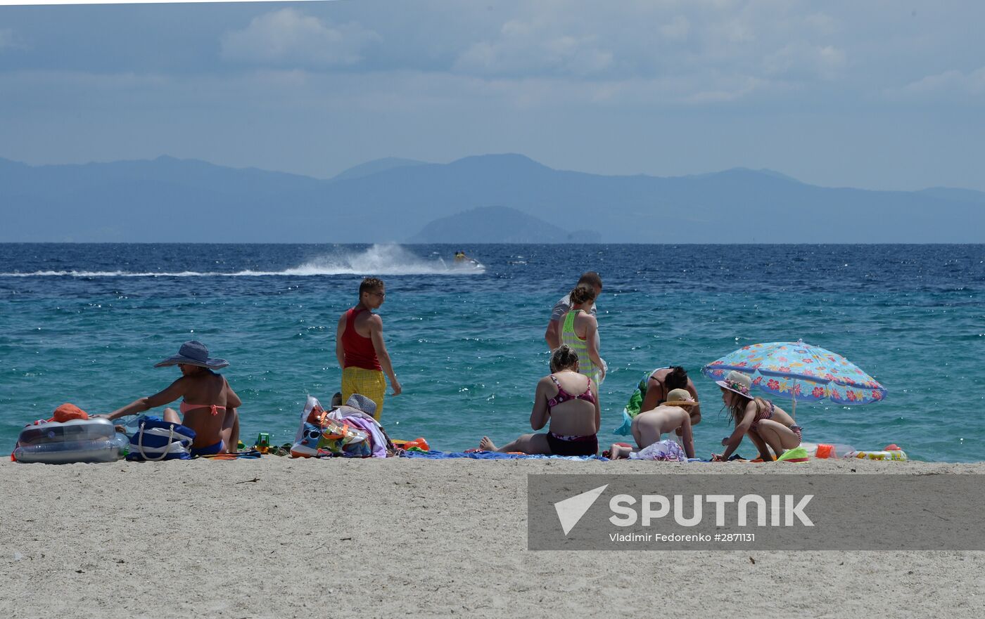 Recreation at Aegean Sea