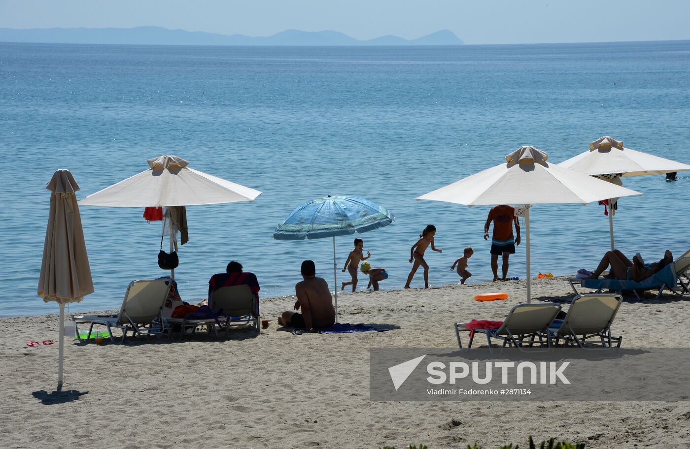 Recreation at Aegean Sea