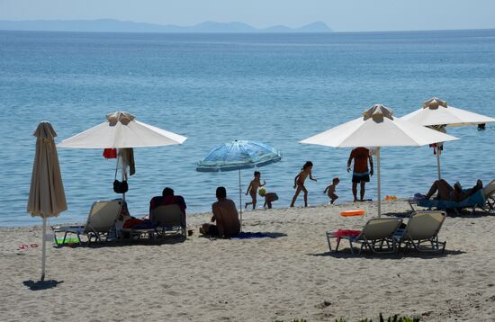 Recreation at Aegean Sea