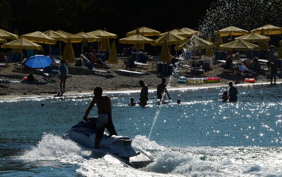 Recreation at Aegean Sea