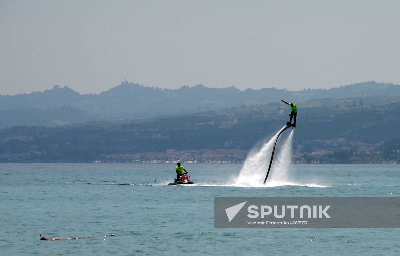 Recreation at Aegean Sea