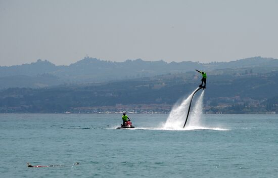 Recreation at Aegean Sea