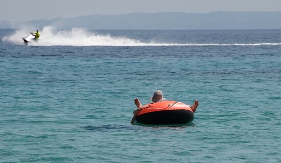 Recreation at Aegean Sea