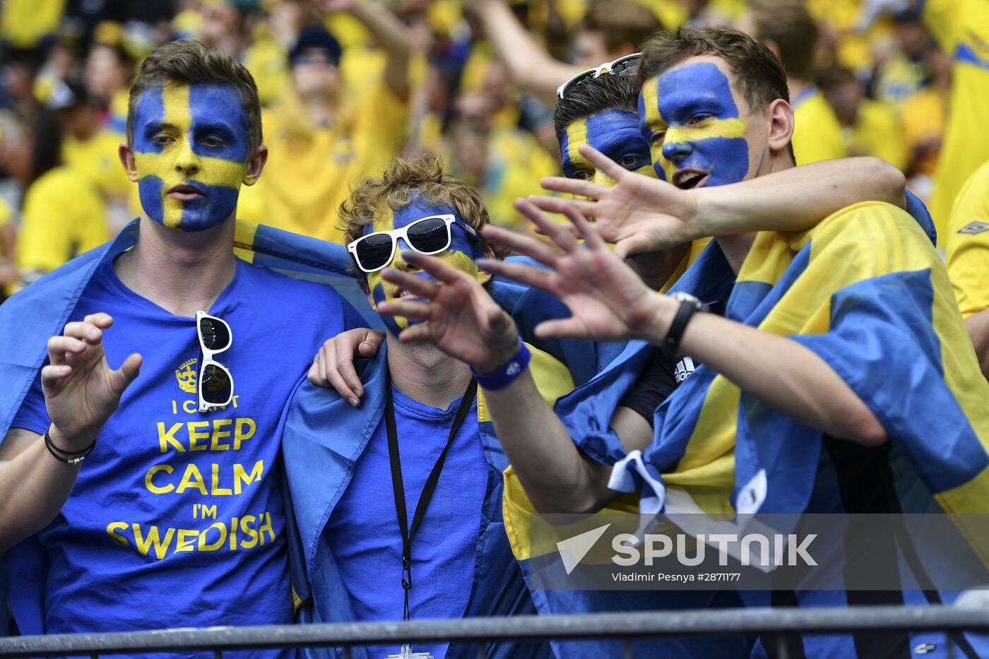 UEFA Euro 2016. Republic of Ireland vs. Sweden