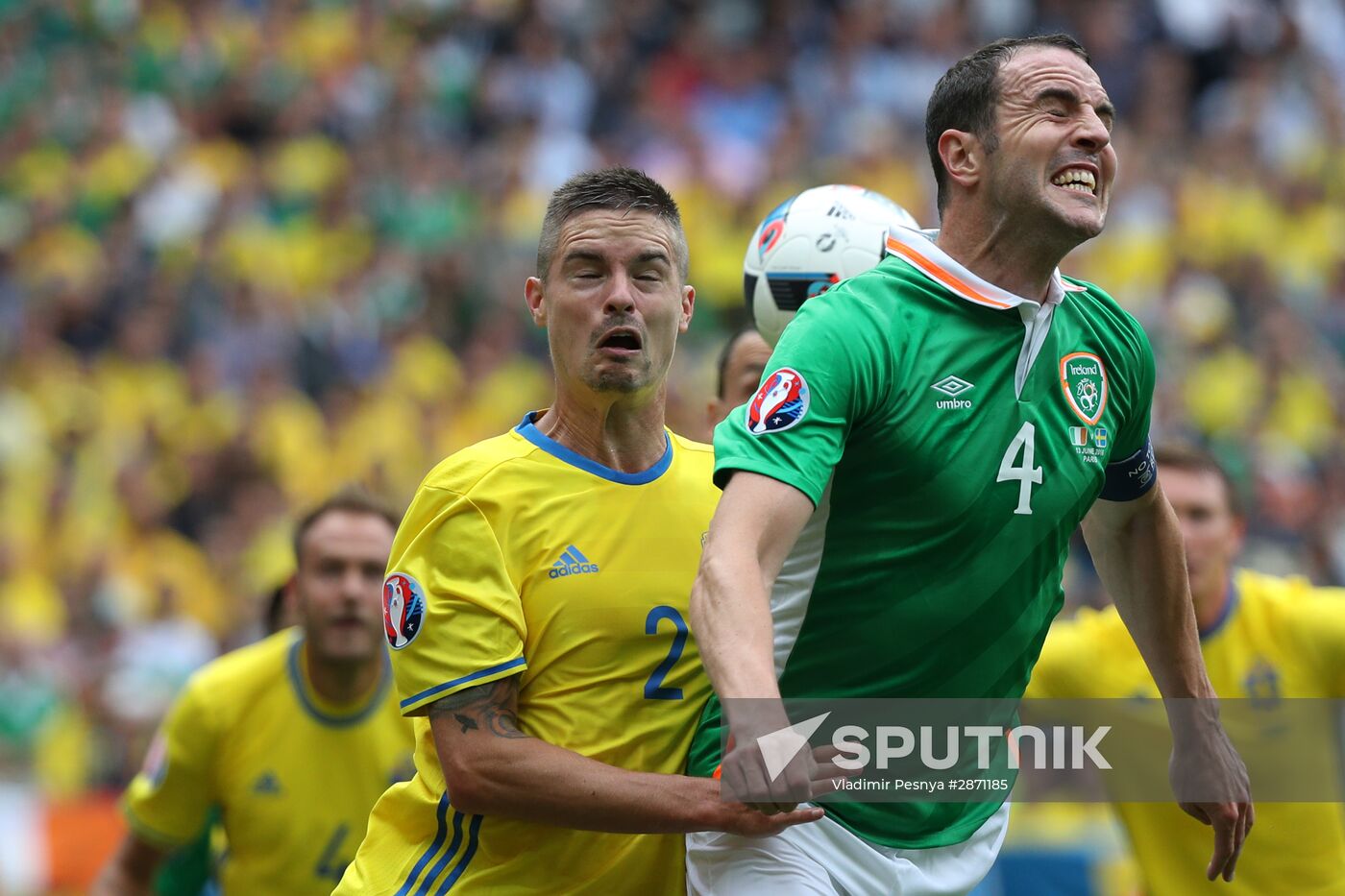 UEFA Euro 2016. Republic of Ireland vs. Sweden