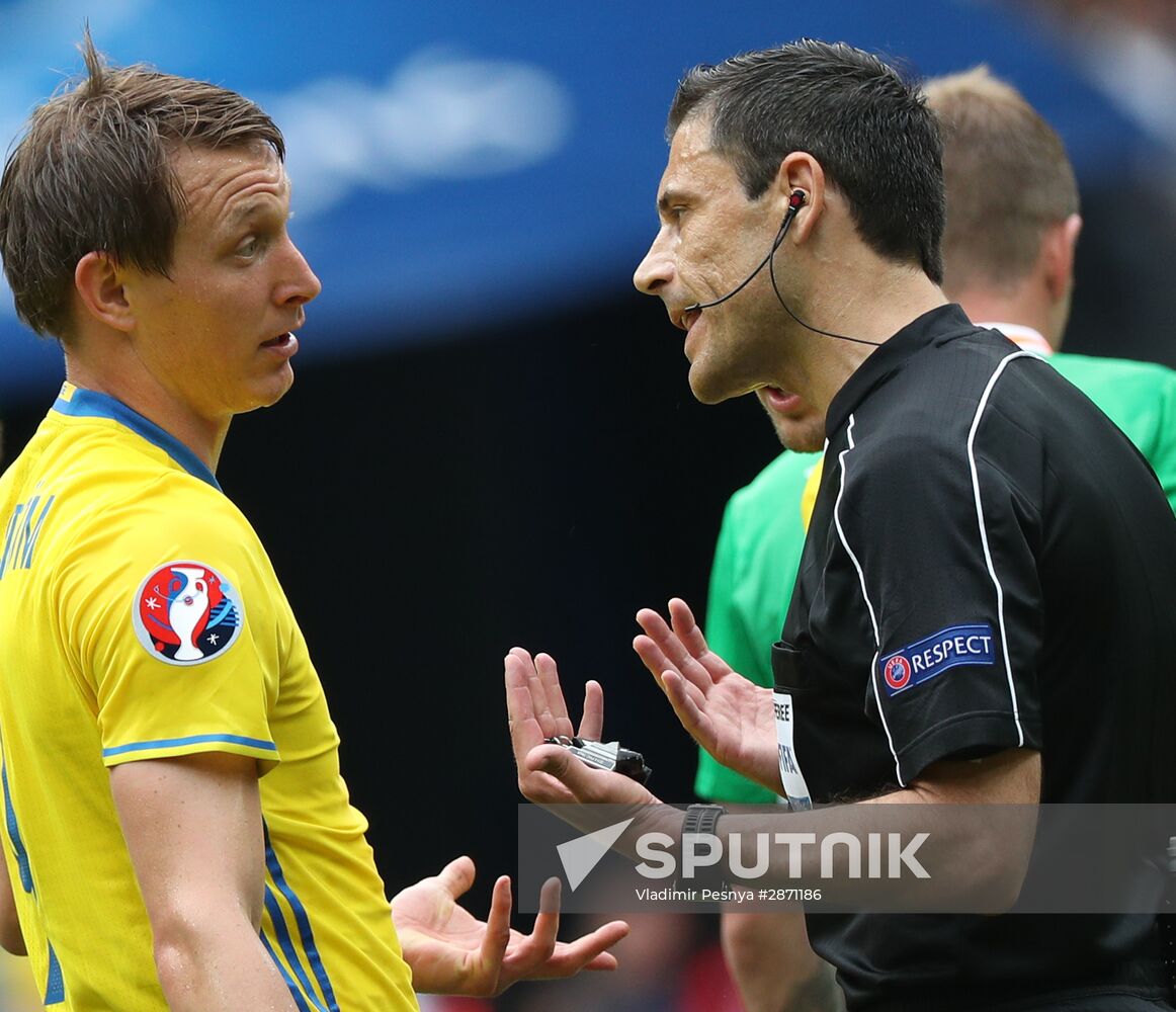 UEFA Euro 2016. Republic of Ireland vs. Sweden