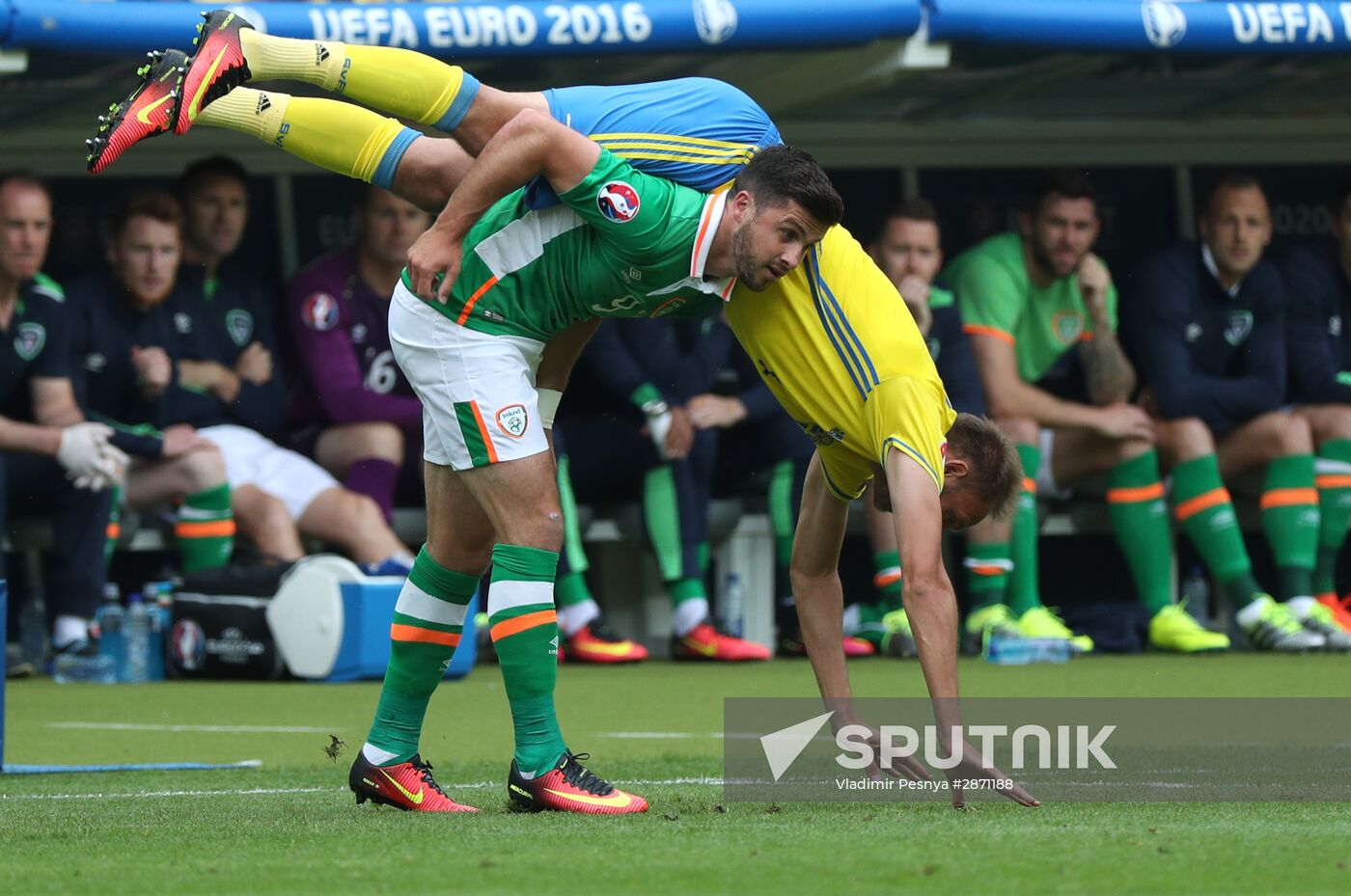 UEFA Euro 2016. Republic of Ireland vs. Sweden