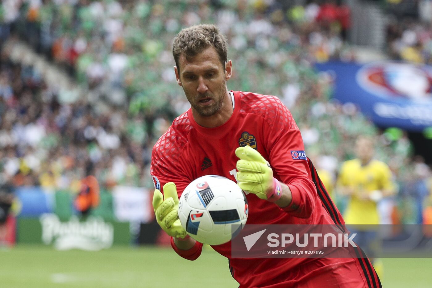 UEFA Euro 2016. Republic of Ireland vs. Sweden