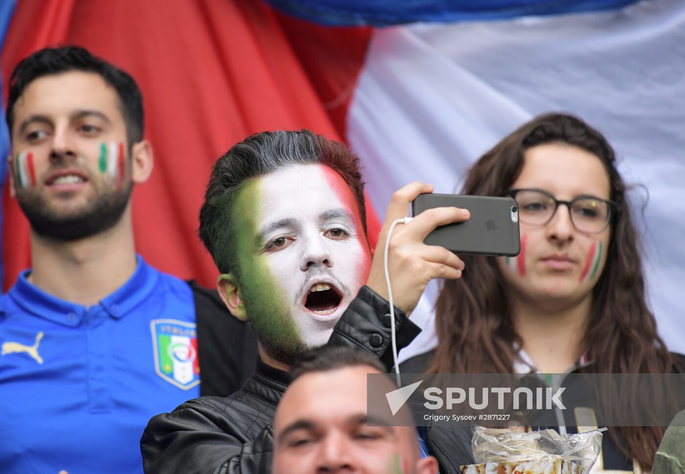 UEFA Euro 2016. Belgium vs. Italy