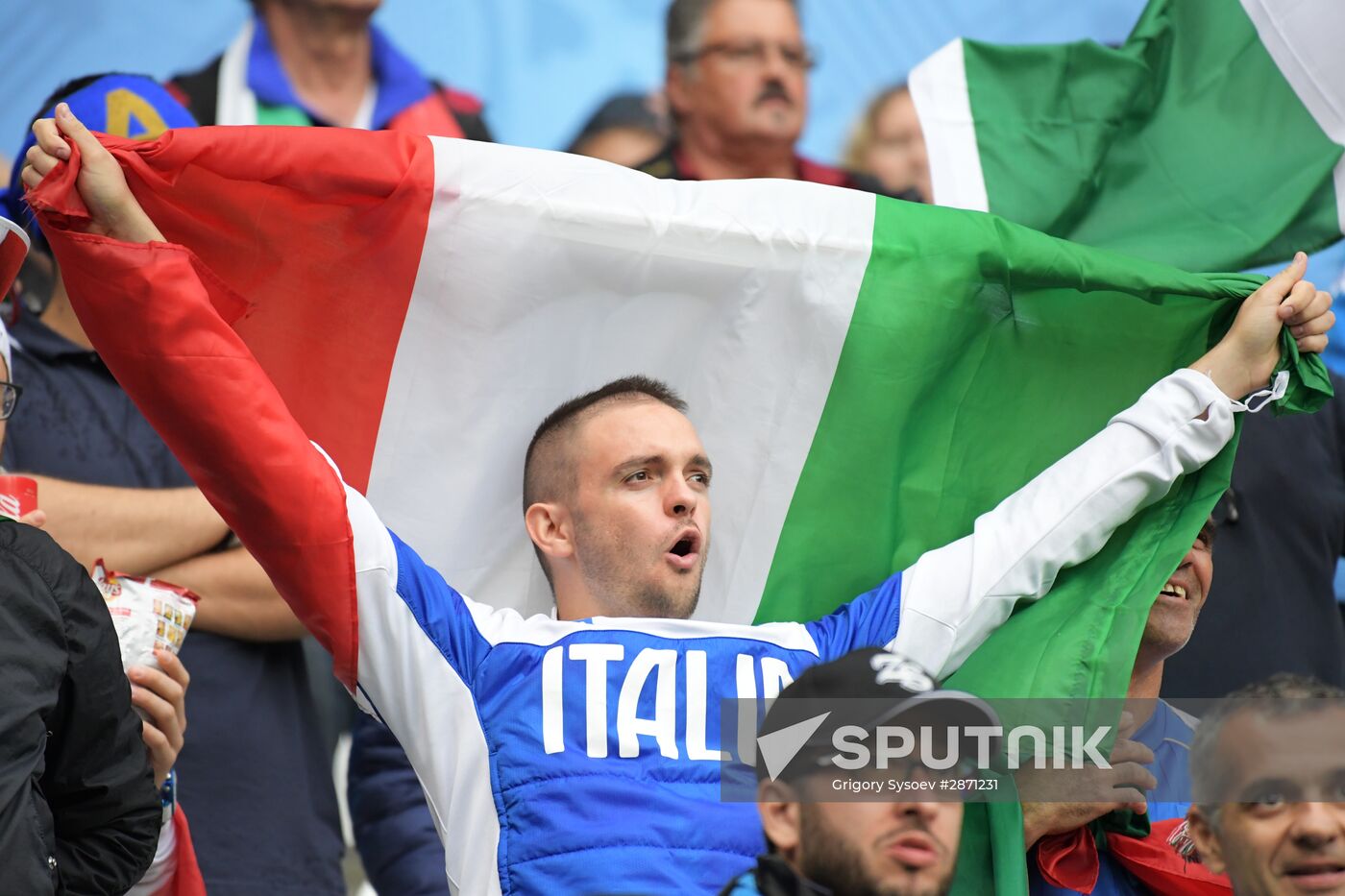 UEFA Euro 2016. Belgium vs. Italy