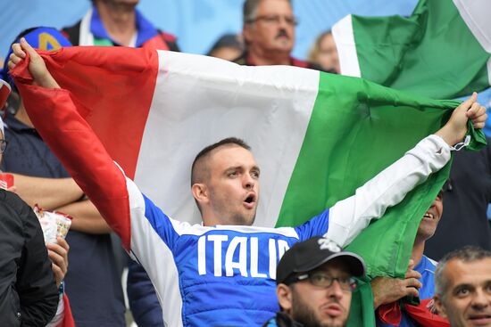 UEFA Euro 2016. Belgium vs. Italy