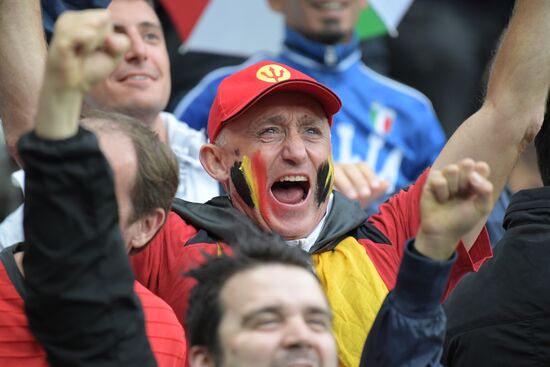 UEFA Euro 2016. Belgium vs. Italy