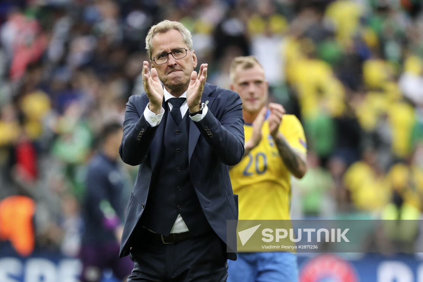 UEFA Euro 2016. Republic of Ireland vs. Sweden