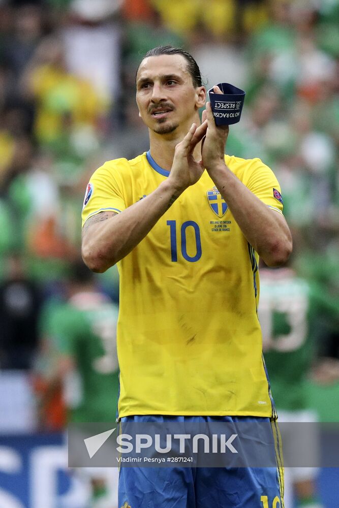 UEFA Euro 2016. Republic of Ireland vs. Sweden