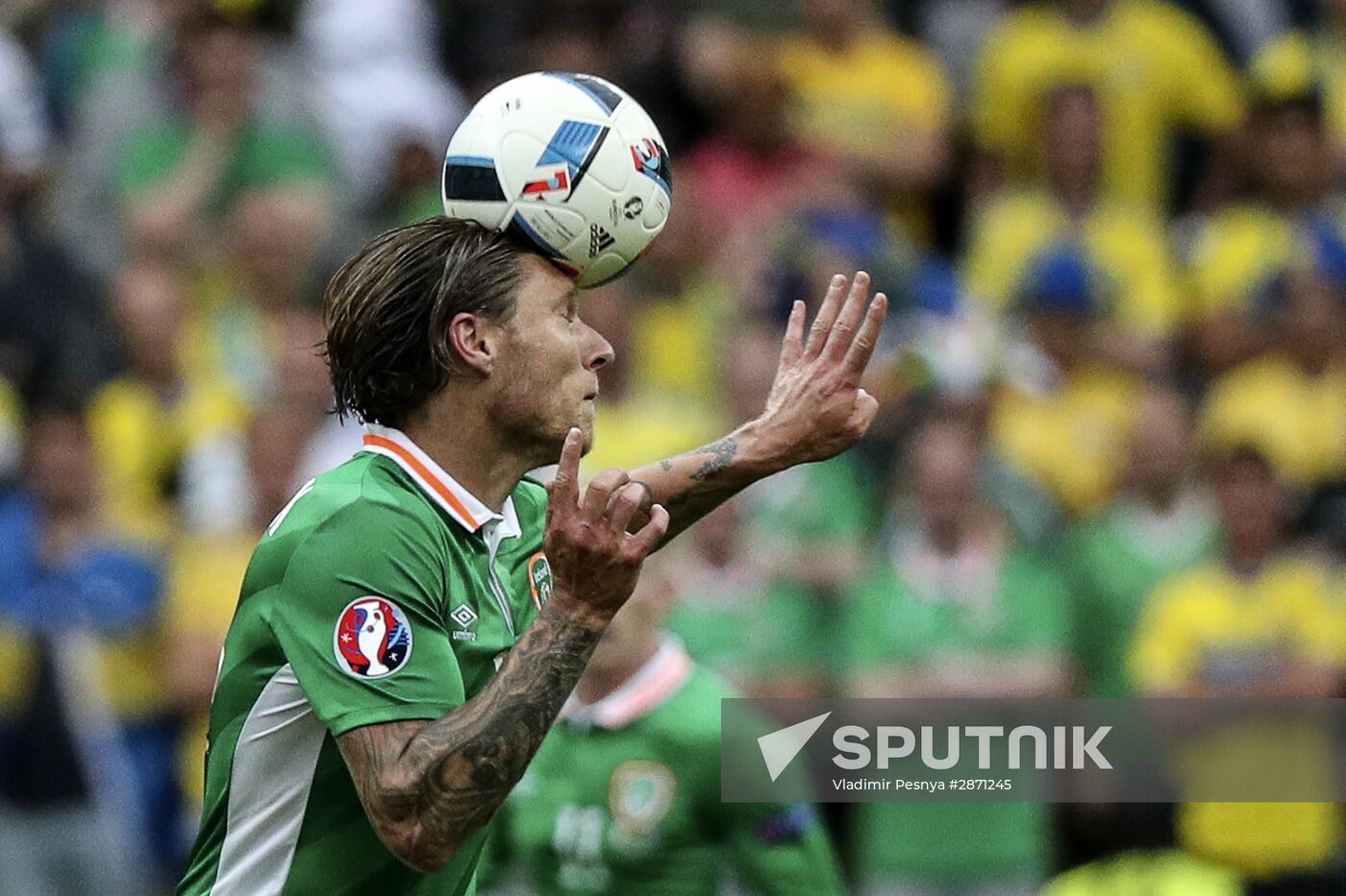 UEFA Euro 2016. Republic of Ireland vs. Sweden