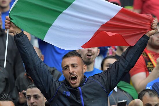 UEFA Euro 2016. Belgium vs. Italy