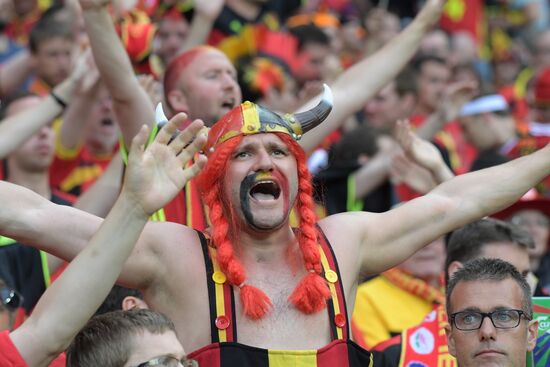 UEFA Euro 2016. Belgium vs. Italy
