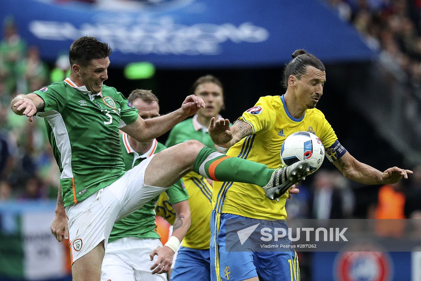 UEFA Euro 2016. Ireland vs. Sweden