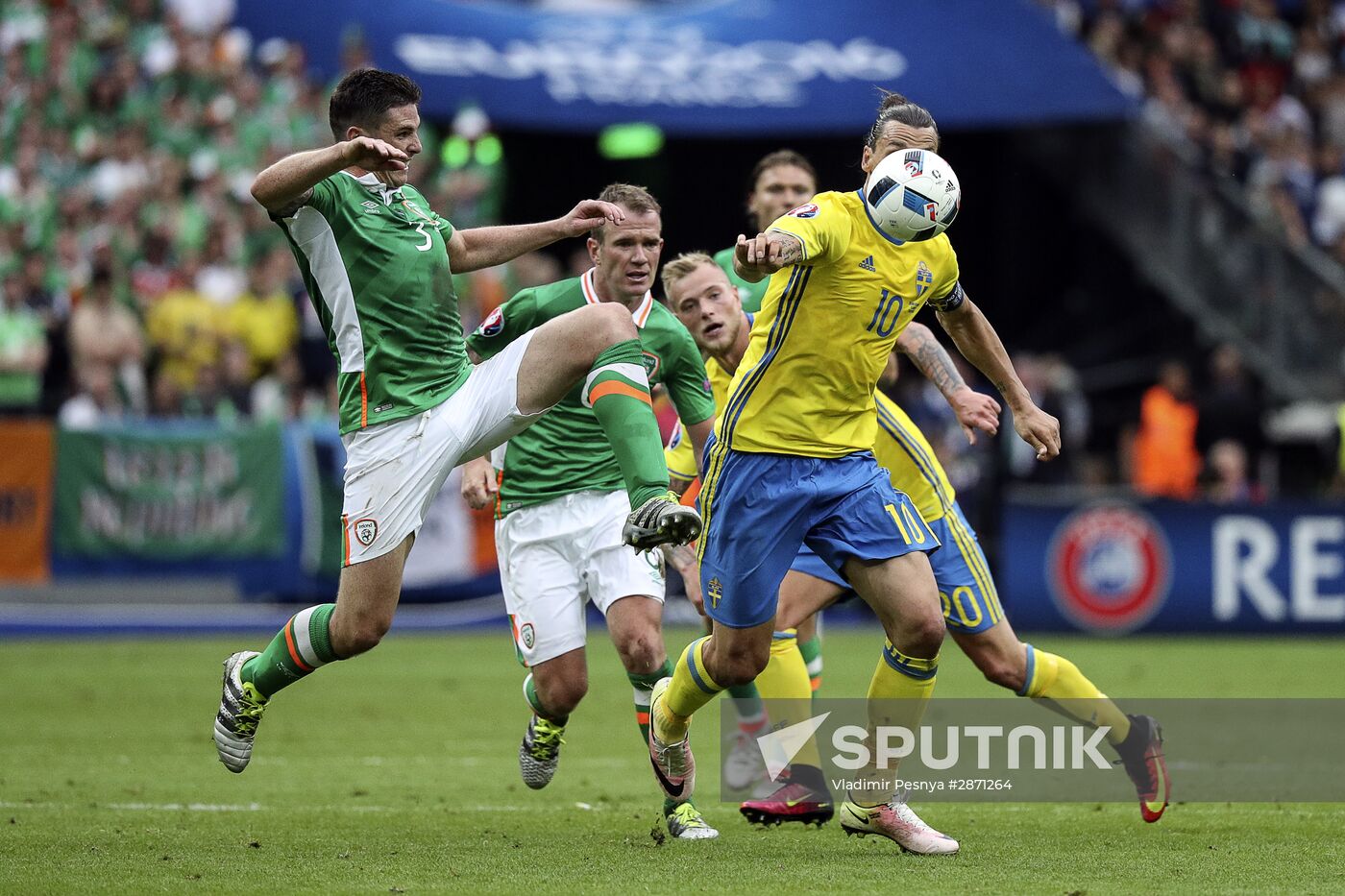 UEFA Euro 2016. Ireland vs. Sweden