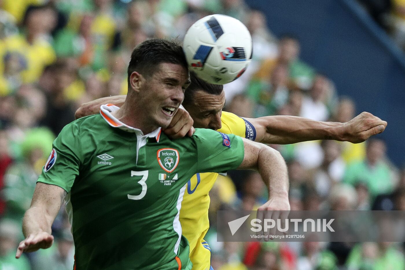 UEFA Euro 2016. Ireland vs. Sweden